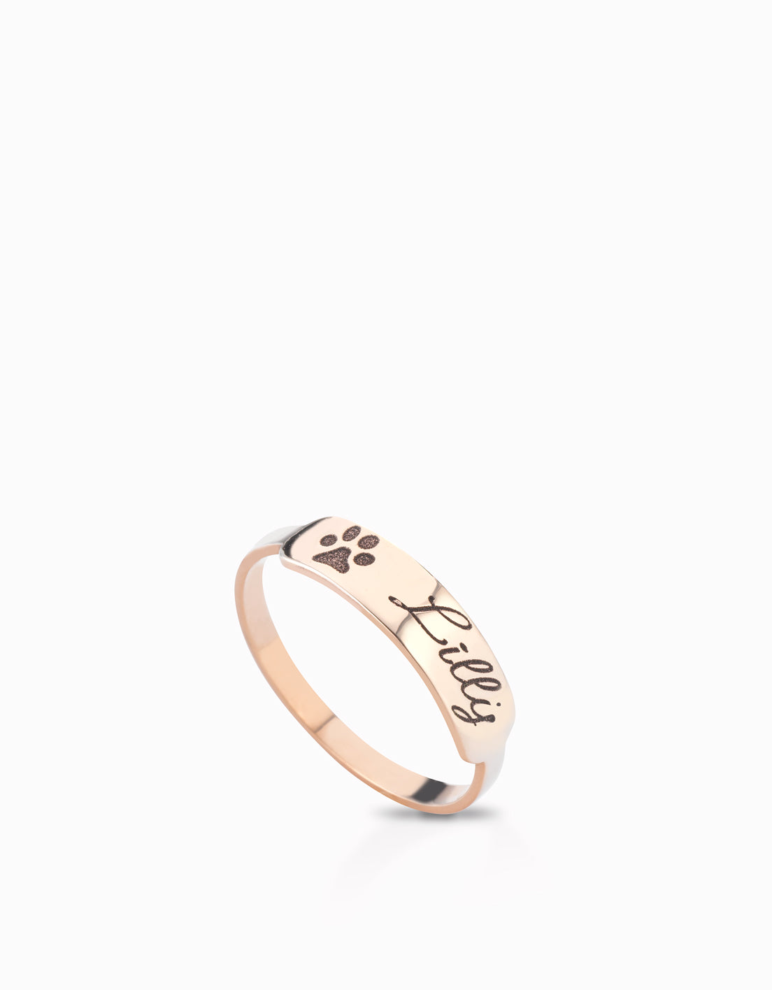 Anello fedina da incidere