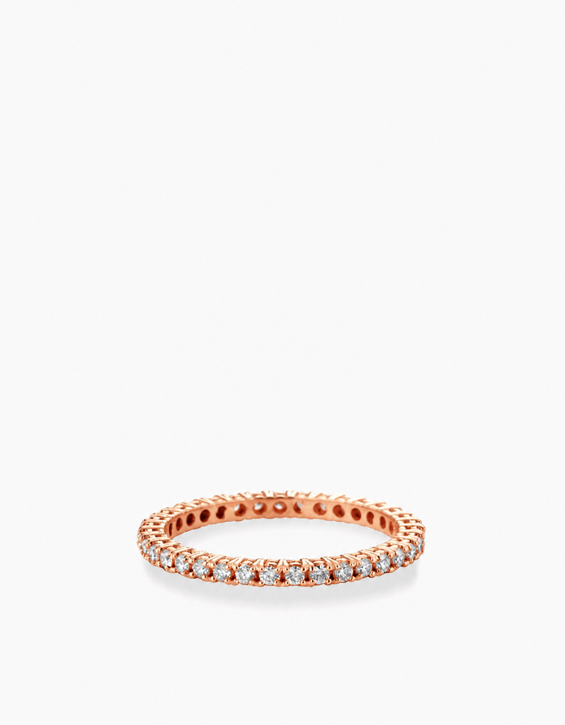 VERETTA IN ORO ROSA CON DIAMANTI