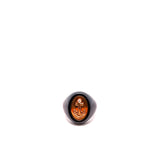 ANELLO SIGILLO IN CERAMICA ORO 9KT, CON ANCORA E DIAMANTINO