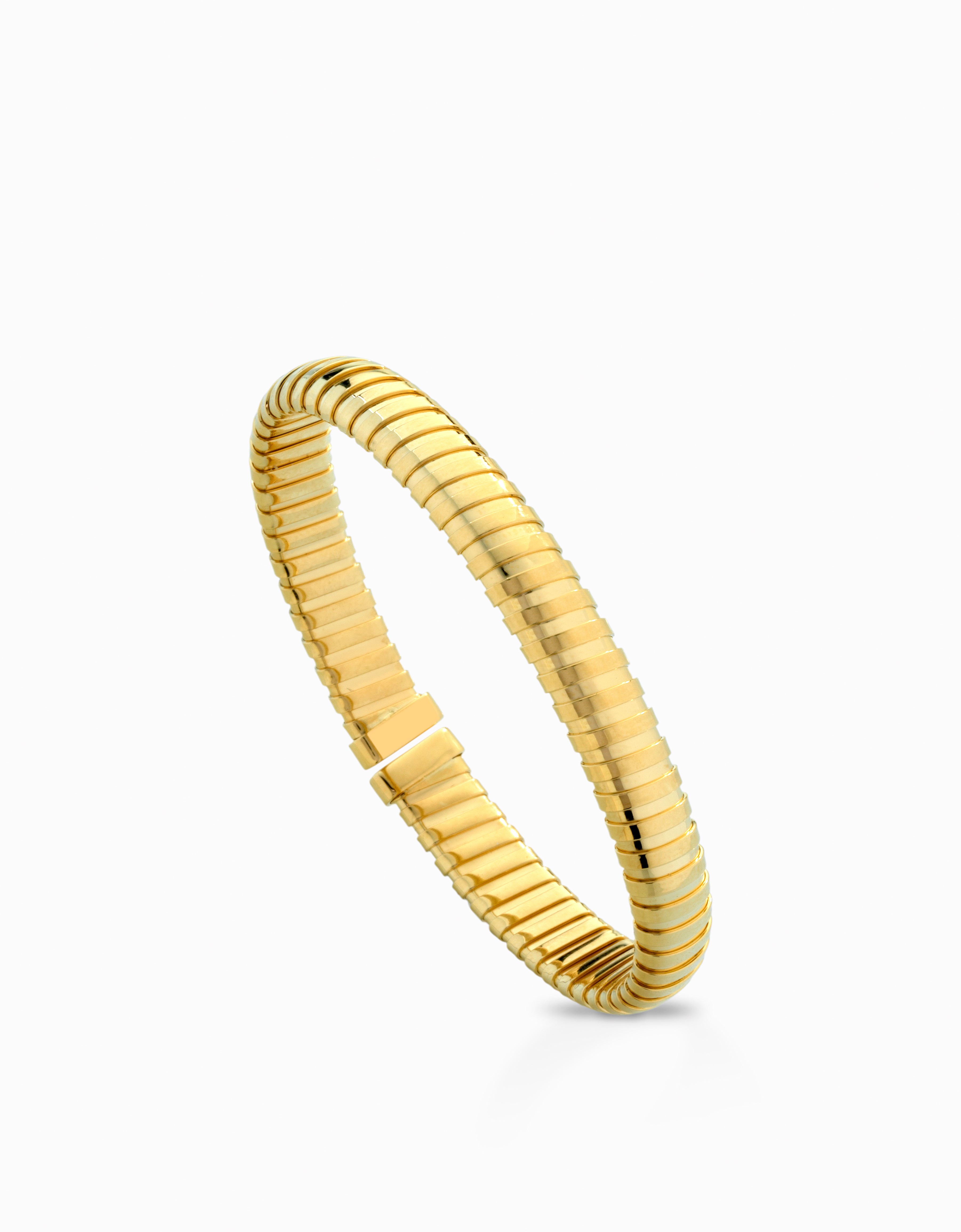 BRACCIALE IN ORO  GIALLO IN 18KT, CON TITANIO