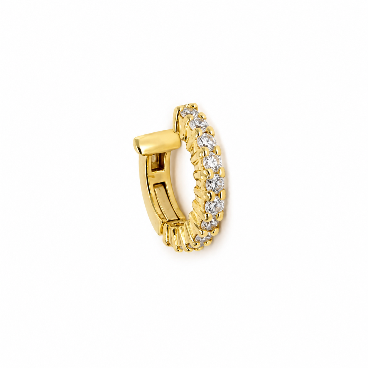 EAR CUFF IN ORO GIALLO CON DIAMANTI