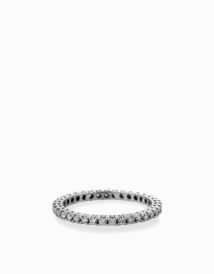 anello veretta a giro intero diamanti