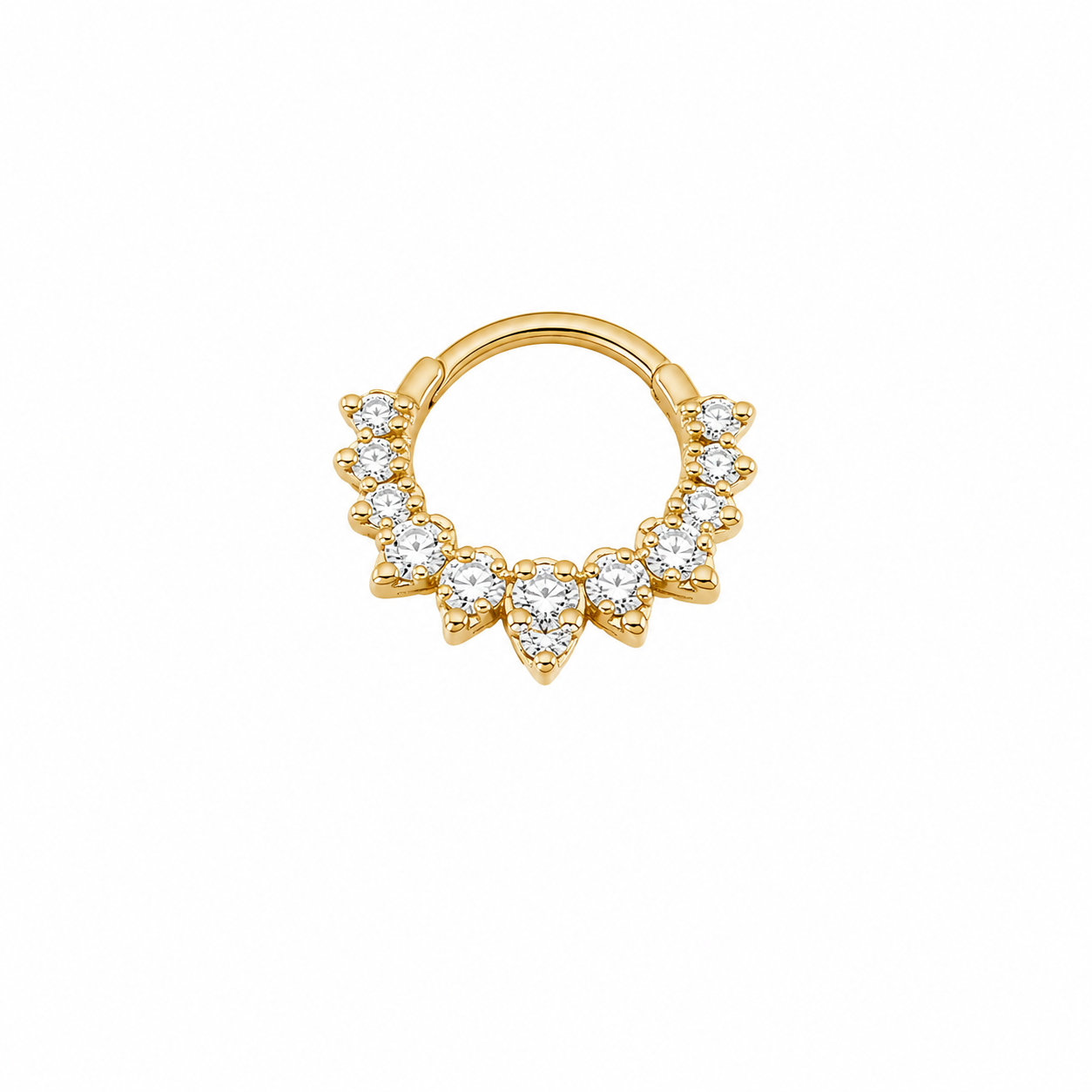 DAITH IN ORO GIALLO CON DIAMANTI