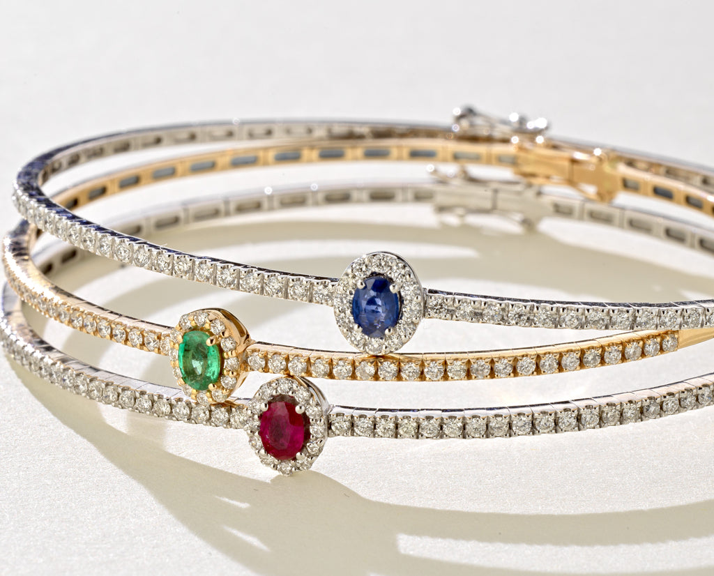 Bracciale con mezzi cristalli rame e perline oro rosa fatto a mano Bracciale con mezzi cristalli rame e perline oro rosa fatto a mano