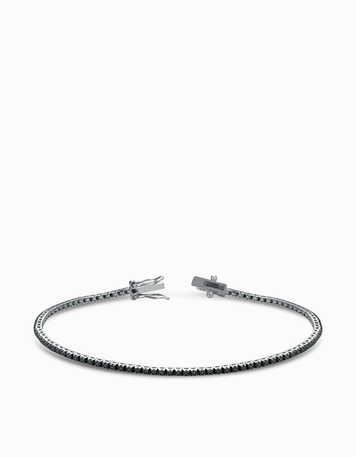 tennis con diamanti neri