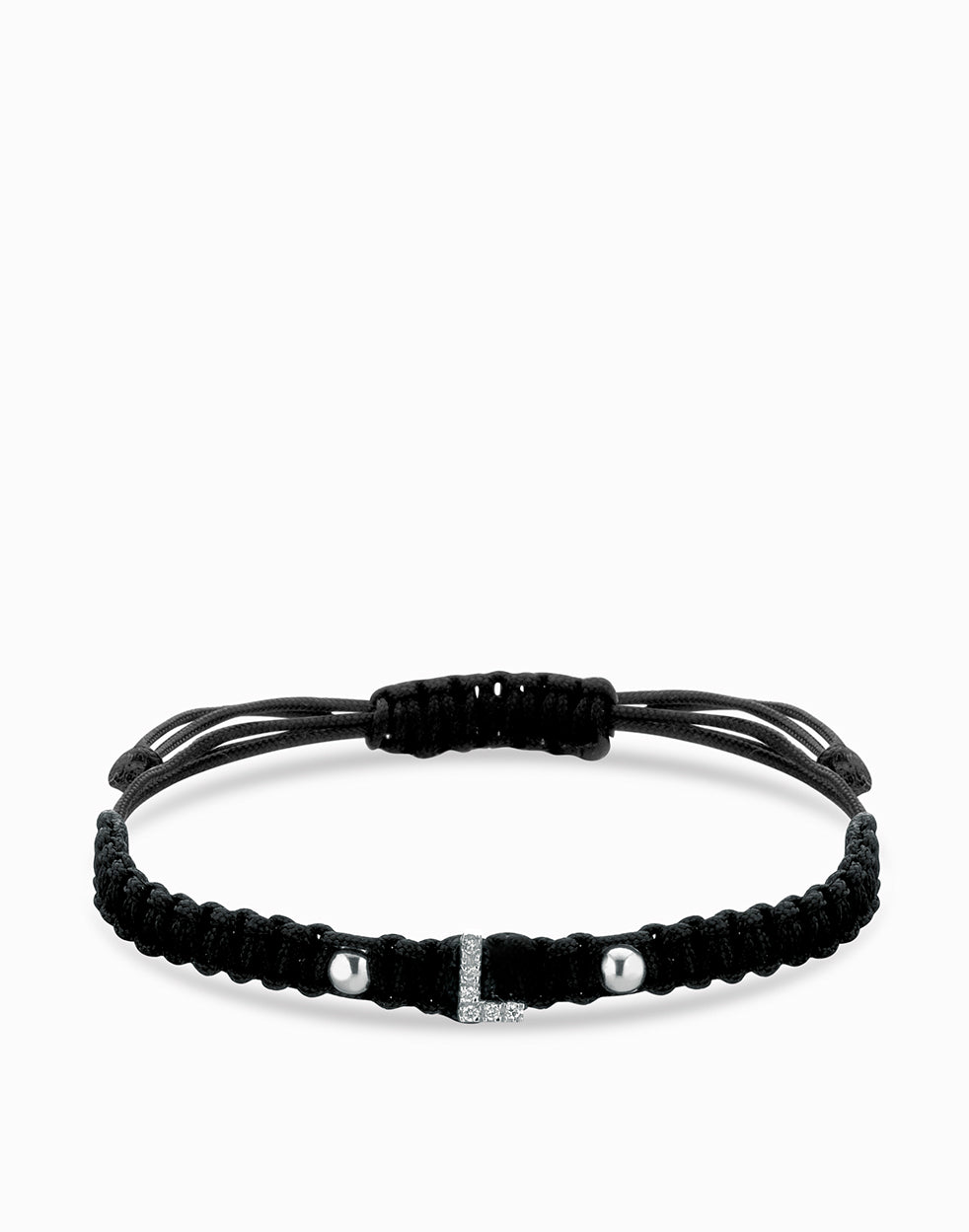 bracciale con lettera