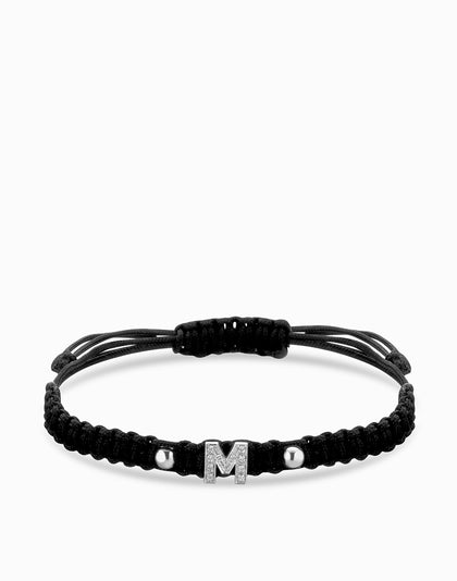bracciale con lettera