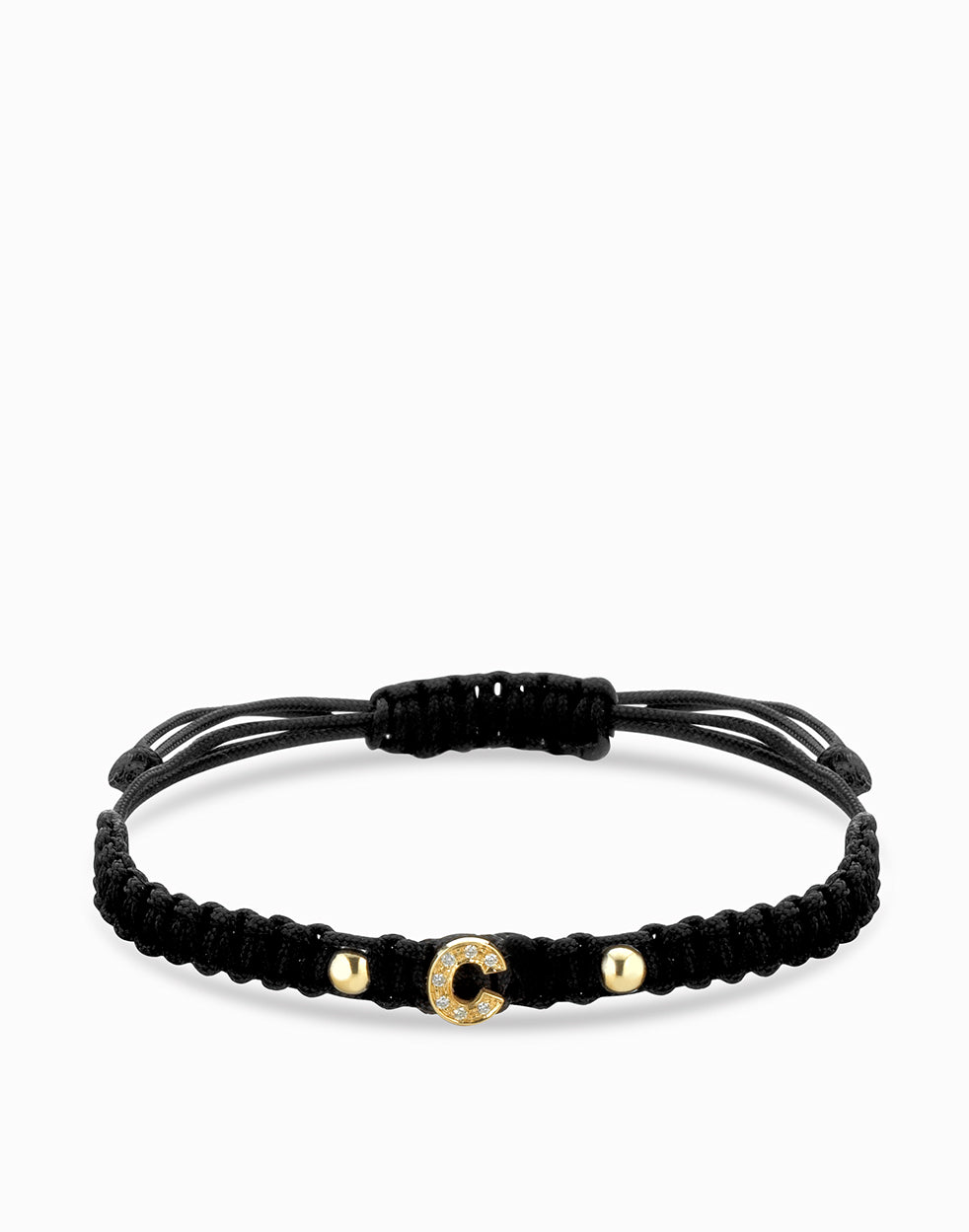 bracciale con lettera