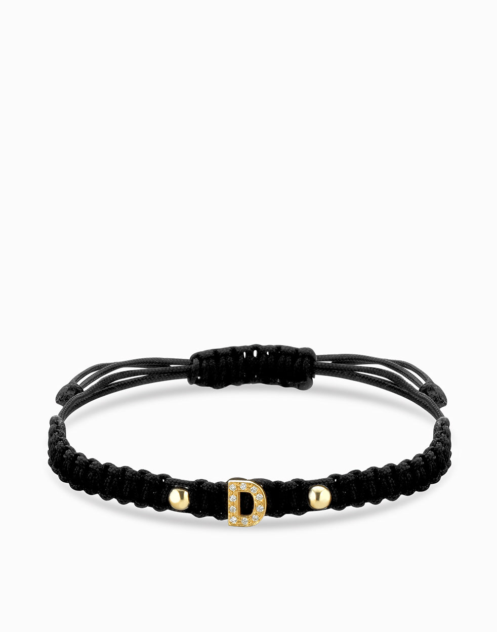 bracciale con lettera