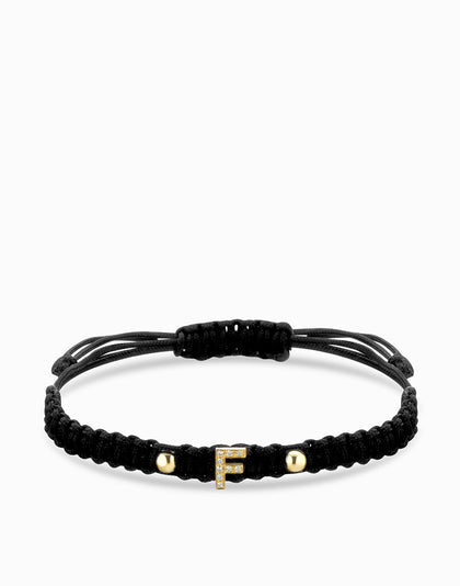 bracciale con lettera