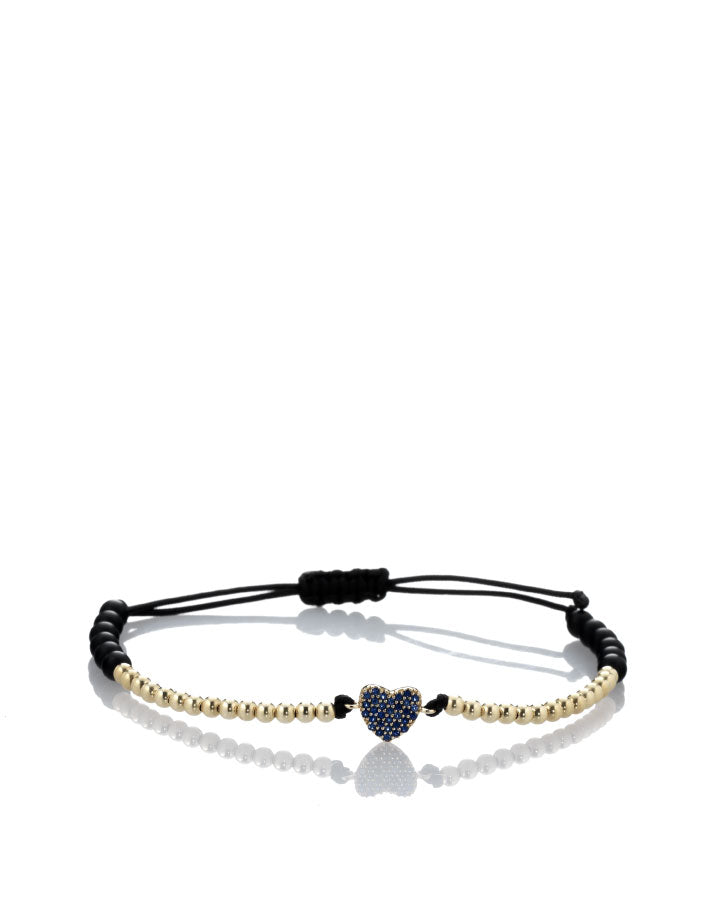 bracciali minimal a cuore medio