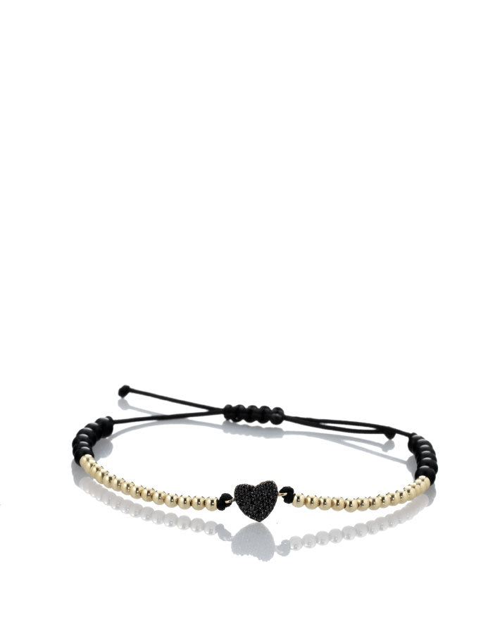 bracciali minimal cuore medio