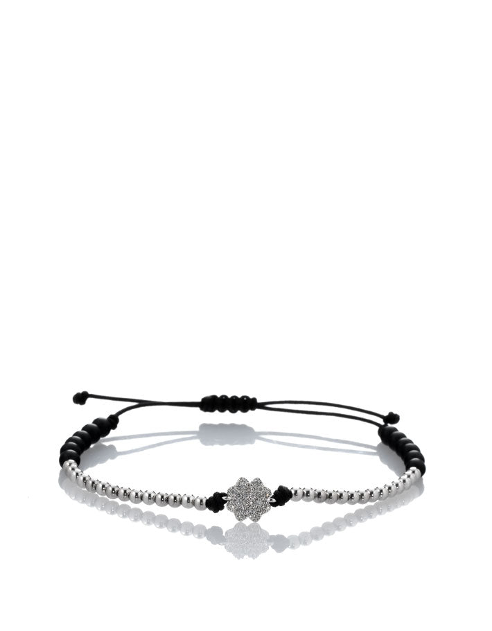 bracciali minimal quadrifoglio