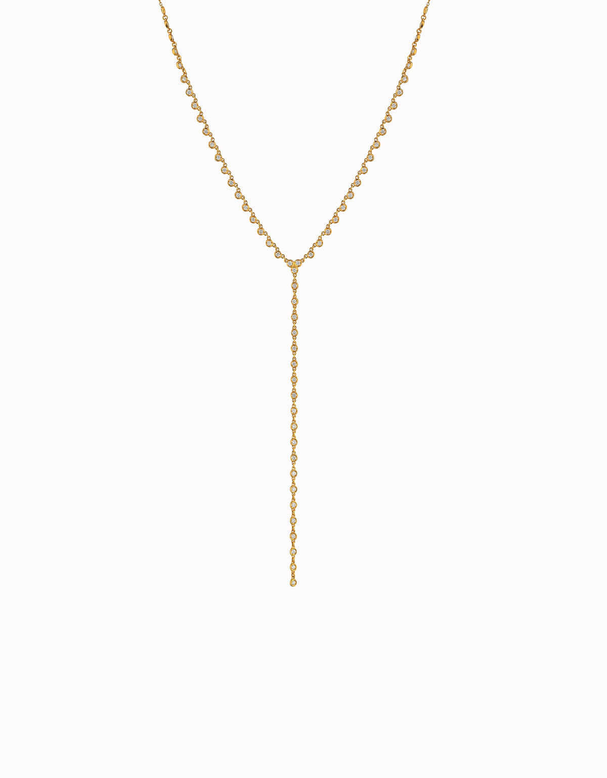 COLLIER IN ORO GIALLO CON DIAMANTI