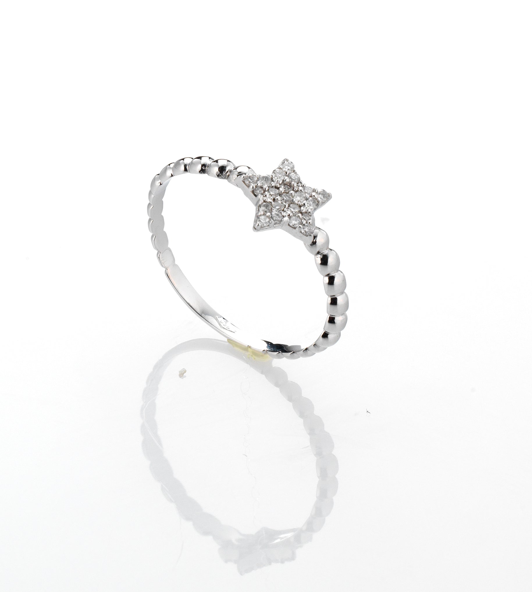 anello stella minimal