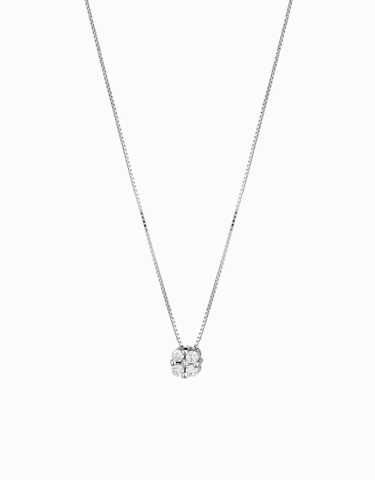 CIONDOLO MAGIC IN ORO BIANCO CON DIAMANTI