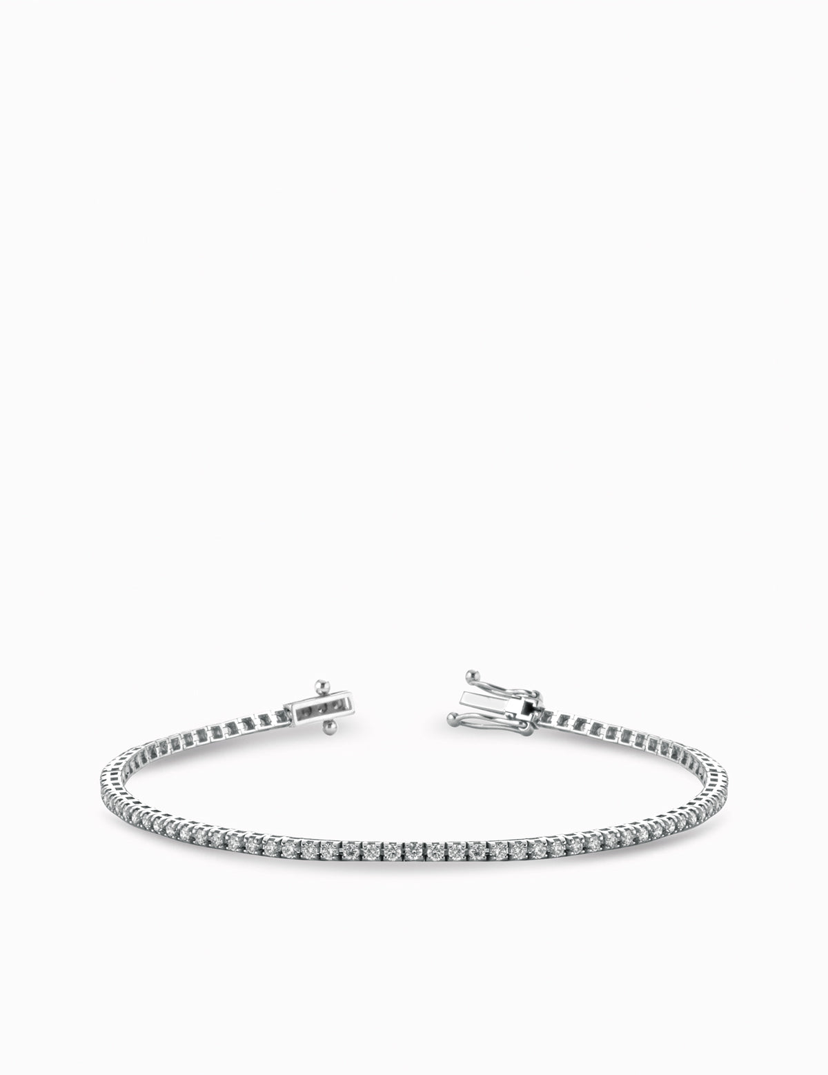 tennis oro bianco con diamanti